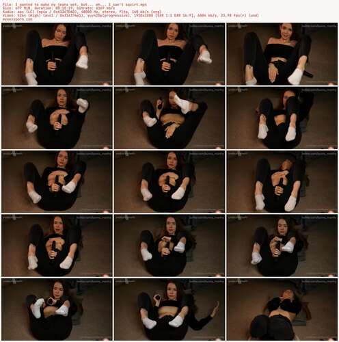 Bunny Marthy - I Wanted To Make My Jeans Wet, But... Eh... I Can'T Squirt 1080p - Preview