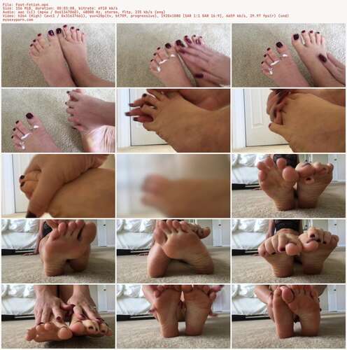 LauranVickers - Foot Fetish 1080p - Preview