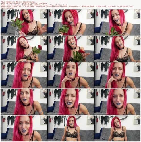 Claradomme - Women Like Me Have Standards 1080p - Preview