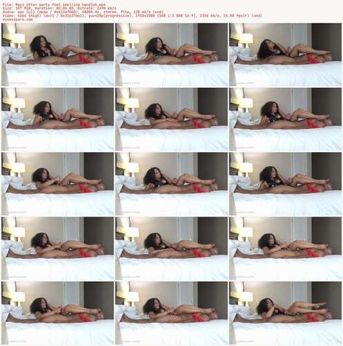 Foc - Macy After Party Foot Smelling Handjob 1080p - Preview