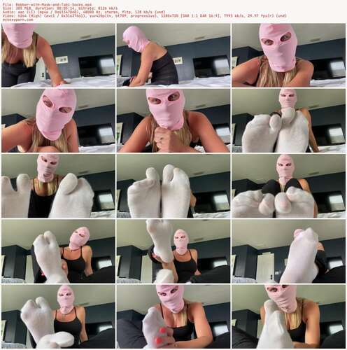 LauranVickers - Robber with Mask and Tabi Socks 720p - Preview