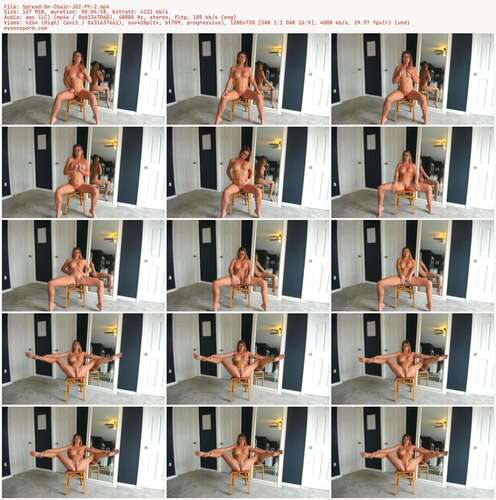 LauranVickers - Spread On Chair JOI Pt 2 720p - Preview