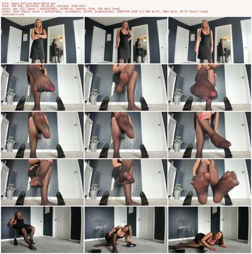 LauranVickers - Super Villain Boss Melts 720p - Preview