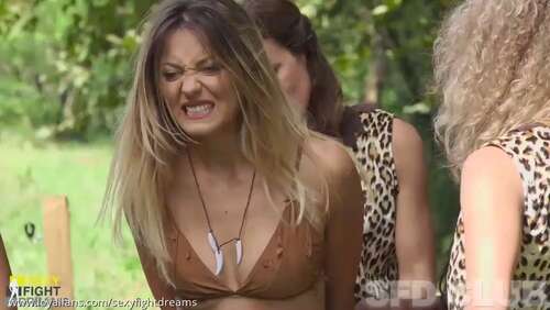 Sexy Fight Dreams – Sfd375 Marica The Jungle Queen Vs 4 Amazons… And A Voodoo Doll! 540p - Cover