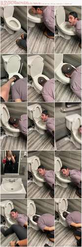 Daddy Fat Stacks Dominatrix Humiliatrix - Public Toilet Slave 720p - Preview