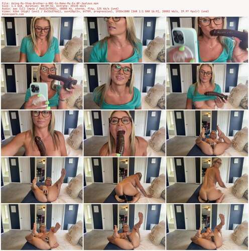 LauranVickers - Using My Step Brother s BBC to Make My Ex BF Jealous 1080p - Preview