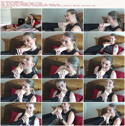 Foc - Kitty Foot Gagging 1080p - Preview