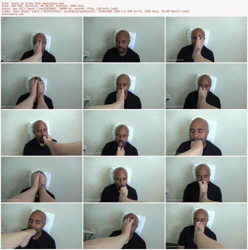 Foc - Stacy Up Close Foot Domination 1080p - Preview