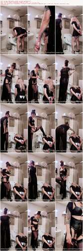 Domina Athena - My Sissy Maid Needs A Lesson In Toilet Scrubbing 1920p - Preview