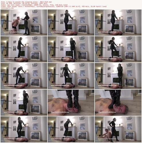 Cleo Domina - I Have To Punish The Cleaning Slave - Role Play 720p - Preview