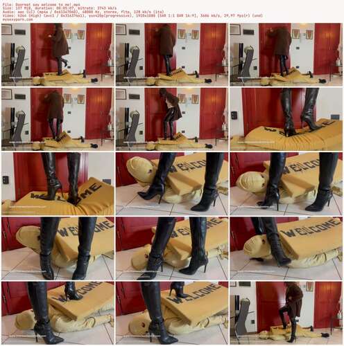 Cleo Domina - Doormat Say Welcome To Me! 1080p - Preview