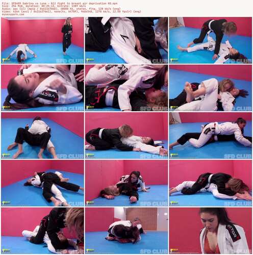 Sexy Fight Dreams - Sfd409 Sabrina Vs Luna – Bjj Fight To Breast Air Deprivation Ko 540p - Preview