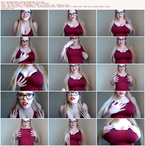 Goddess Ivy Grey - Manipulating & Taking Advantage Of You 720p - Preview