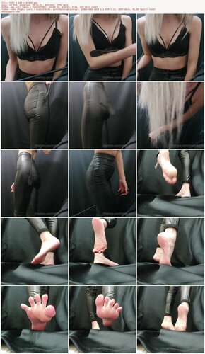 Goddess Beril - Feet & Ass Leather 1080p - Preview