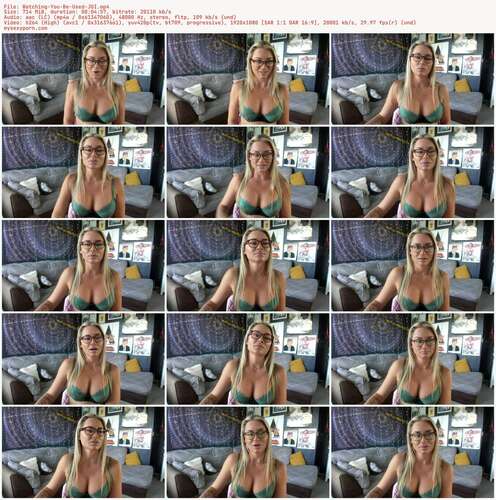 LauranVickers - Watching You Be Used JOI 1080p - Preview