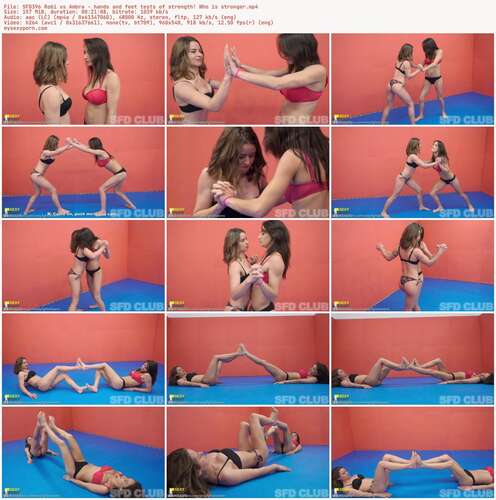 Sexy Fight Dreams - Sfd396 Robi Vs Ambra – Hands And Feet Tests Of Strength! Who Is Stronger 540p - Preview
