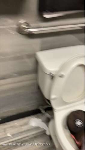 Daddy Fat Stacks Dominatrix Humiliatrix – Public Toilet Slave 720p - Cover