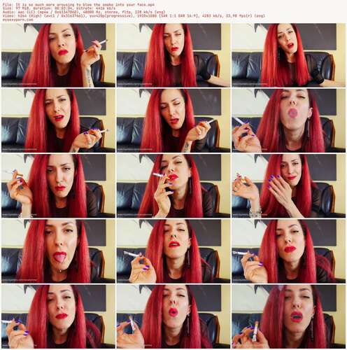 Claradomme - It Is So Much More Arousing To Blow The Smoke Into Your Face 1080p - Preview