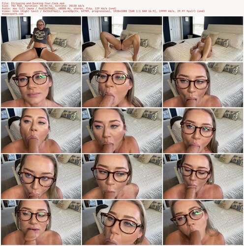 LauranVickers - Stripping and Sucking Your Cock 1080p - Preview