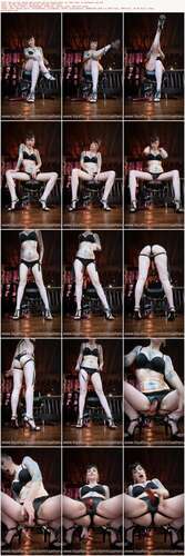 Domina Athena - Get On Your Knees And Stroke For My Pretty Toes, My Long Legs, My Gorgeous Ass 1920p - Preview