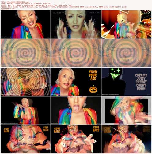 Goddess Alimony - Halloween Mesmerise 1080p - Preview