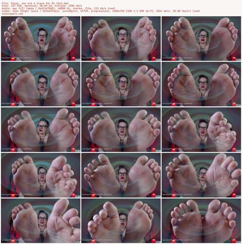 Goddess Amanita - Sissy, You Are A Slave For My Feet 720p - Preview