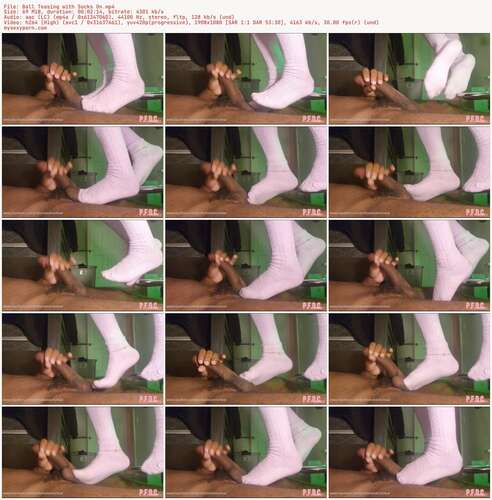 Your Highness Of Pfdc - Ball Teasing With Socks On 1080p - Preview