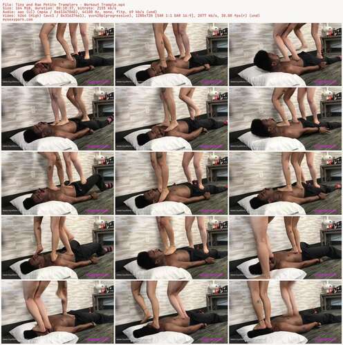 Palace F Productions - Tiny And Rae Petite Tr&Lers - Workout Tr&Le 720p - Preview