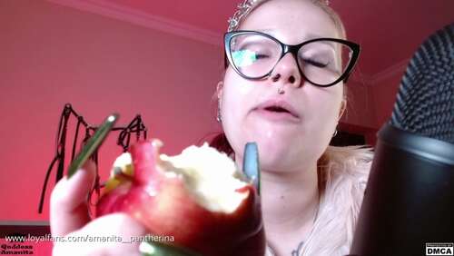 Goddess Amanita - Apple Asmr 720p - Cover