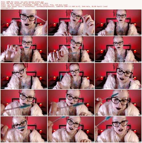 Goddess Amanita - Asmr For Sissy - You Will Become Pretty 720p - Preview