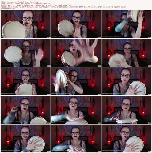 Goddess Amanita - Humiliating Tribal Drum Ritual 720p - Preview