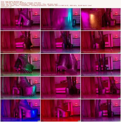 Goddess Amanita - Huge Boots Worship 720p - Preview