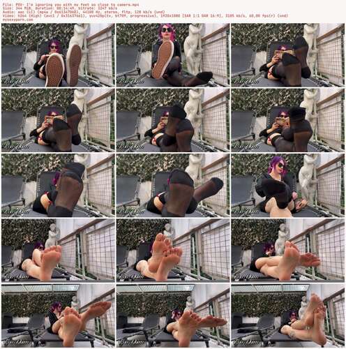 Kiro Queen Femdom Findom - Pov - I’M Ignoring You With My Feet So Close To Camera 1080p - Preview