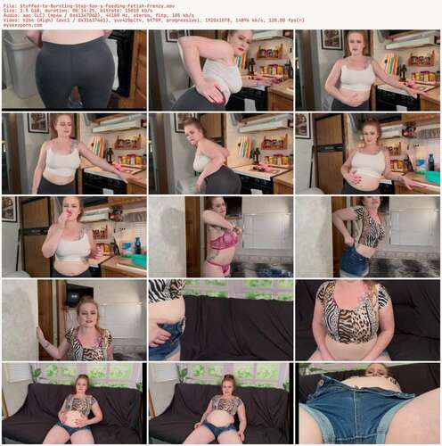 Paris_love - Stuffed to Bursting Step Son s Feeding Fetish Frenzy 1078p - Preview