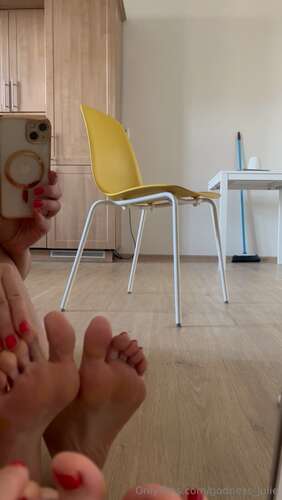 Godness Julie - Watch This Video With My Lovely Soles. This Is Feet And Especially Soles Only Video. 1920p - Cover