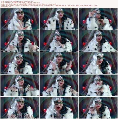 Goddess Amanita - Cruella'S Wickedly Loyal Selection 720p - Preview