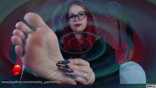 Goddess Amanita - Nail Induced Trance - Heel Massage Entrapment 720p - Cover