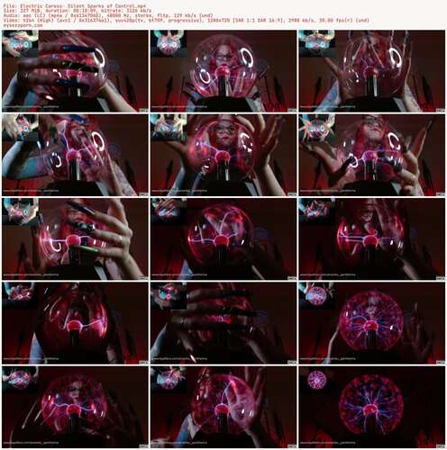 Goddess Amanita - Electric Caress - Silent Sparks Of Control 720p - Preview