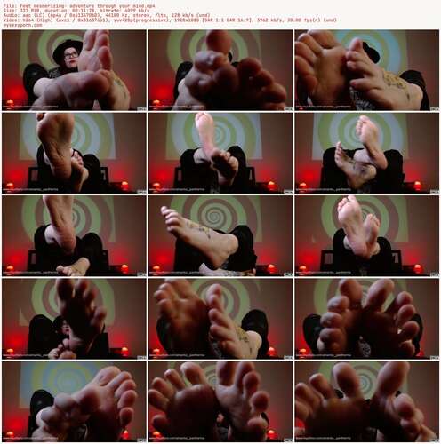 Goddess Amanita - Feet Mesmerizing - Adventure Through Your Mind 1080p - Preview