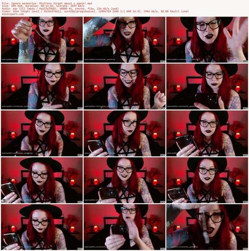 Goddess Amanita - Ignore Mesmerize - Mistress Forget About U Again! 720p - Preview