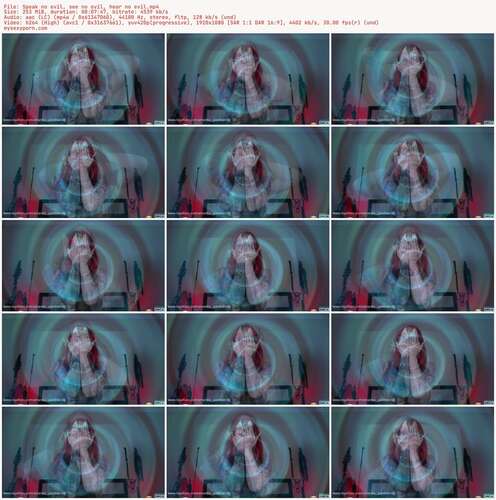 Goddess Amanita - Speak No Evil, See No Evil, Hear No Evil 1080p - Preview