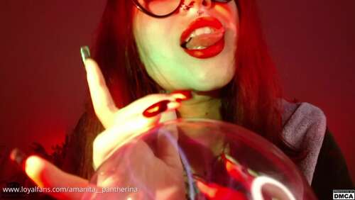 Goddess Amanita – Humiliation Mesmerizing – Forbidden Lips And Tongue 1080p - Cover