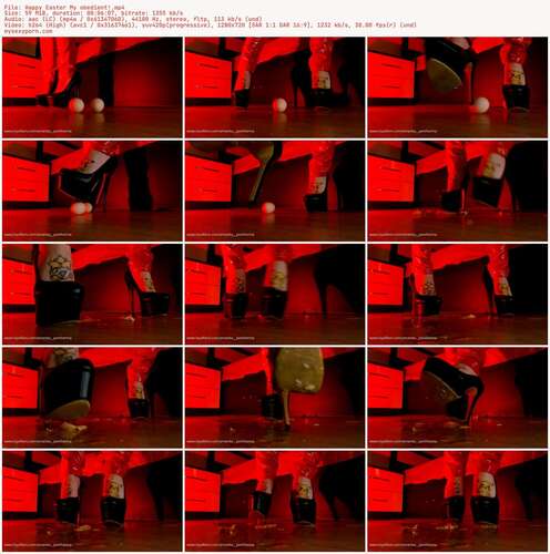 Goddess Amanita - Happy Easter My Obedient! 720p - Preview