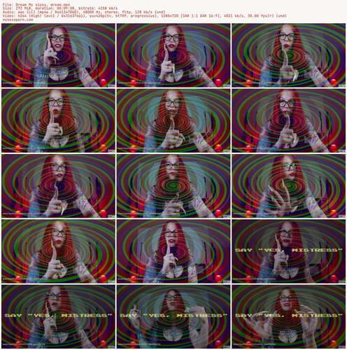 Goddess Amanita - Dream My Sissy, Dream 720p - Preview