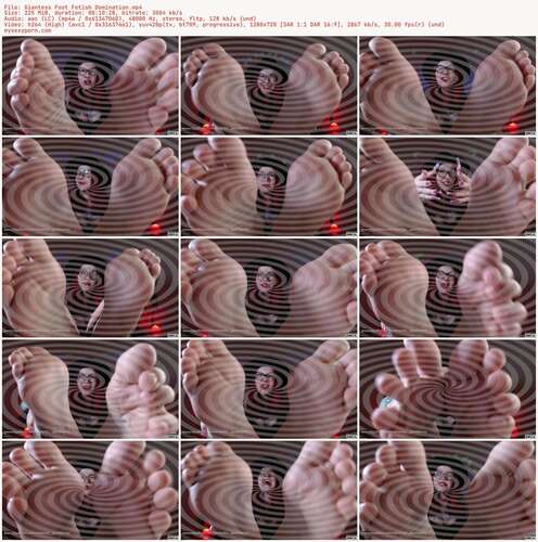 Goddess Amanita - Giantess Foot Fetish Domination 720p - Preview