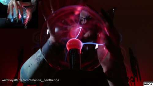 Goddess Amanita – Electric Caress – Silent Sparks Of Control 720p - Cover