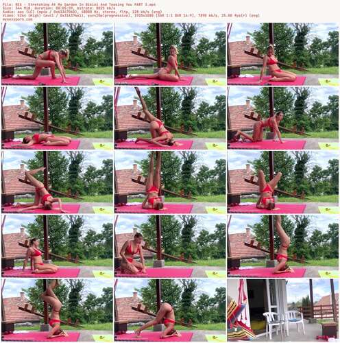 Reagoddess - Rea - Stretching At My Garden In Bikini And Teasing You Part 3 1080p - Preview