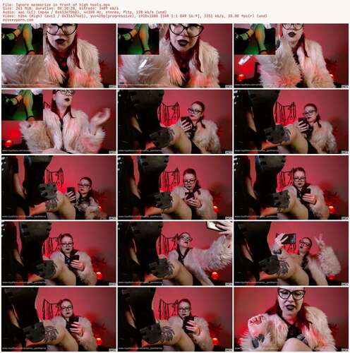 Goddess Amanita - Ignore Mesmerize In Front Of High Heels 1080p - Preview