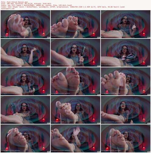 Goddess Amanita - Foot Fetish Denial 720p - Preview