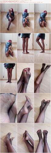 Godness Julie - My Beautiful Feet In This Special Fishnet Stockings Br I Am Going To Tease You..Br 1 1920p - Preview